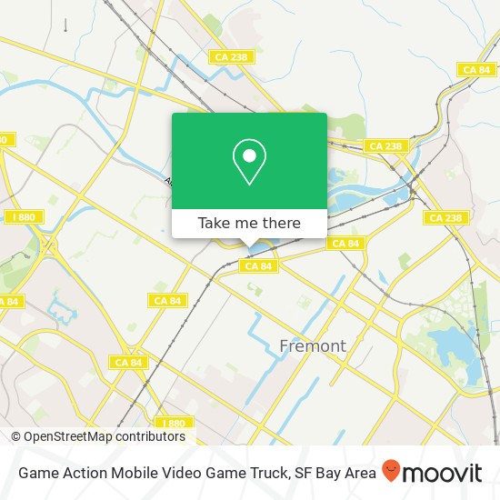 Game Action Mobile Video Game Truck map