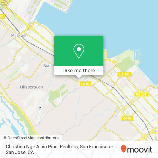 Christina Ng - Alain Pinel Realtors map