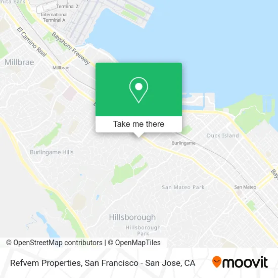 Refvem Properties map