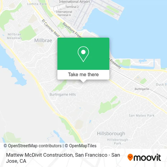 Mattew McDivit Construction map