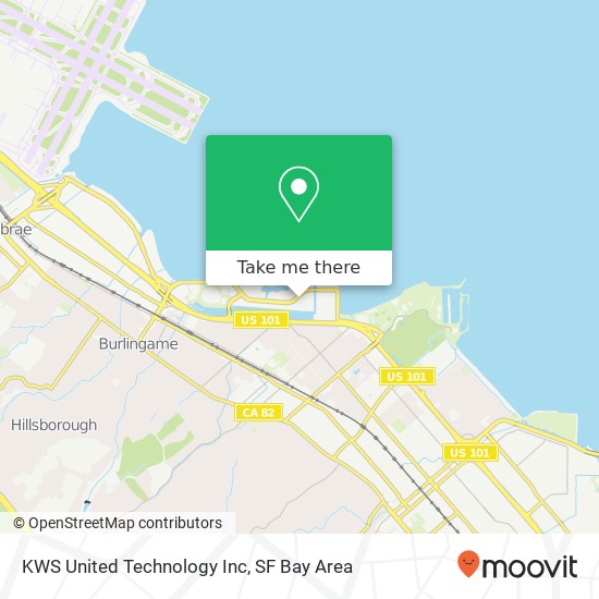 Mapa de KWS United Technology Inc