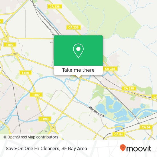 Save-On One Hr Cleaners map