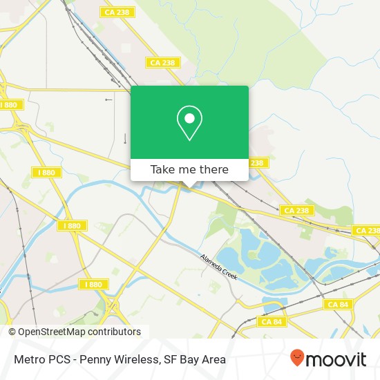 Metro PCS - Penny Wireless map