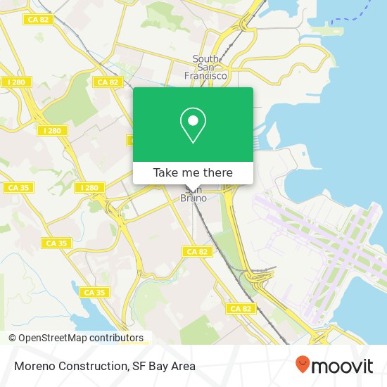 Moreno Construction map