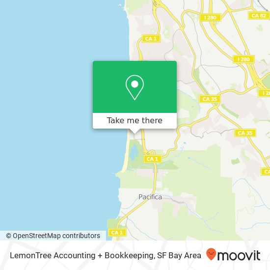 LemonTree Accounting + Bookkeeping map