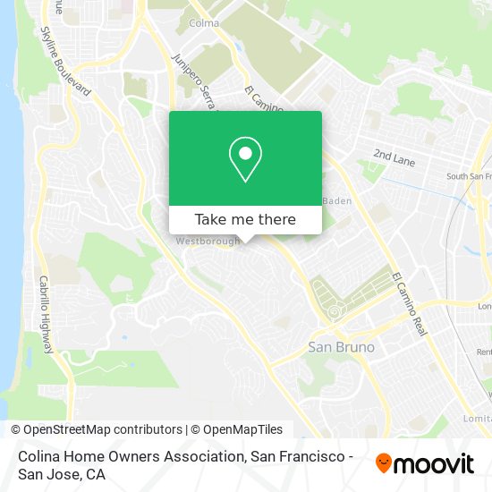 Colina Home Owners Association map