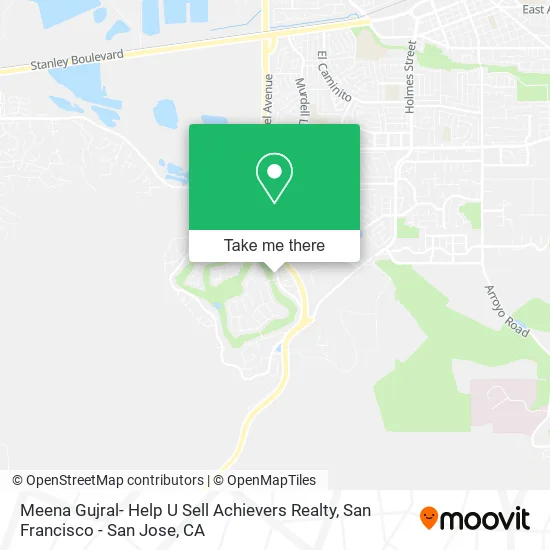 Meena Gujral- Help U Sell Achievers Realty map