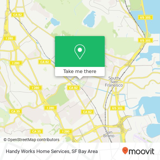 Handy Works Home Services map