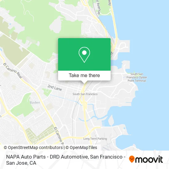 NAPA Auto Parts - DRD Automotive map