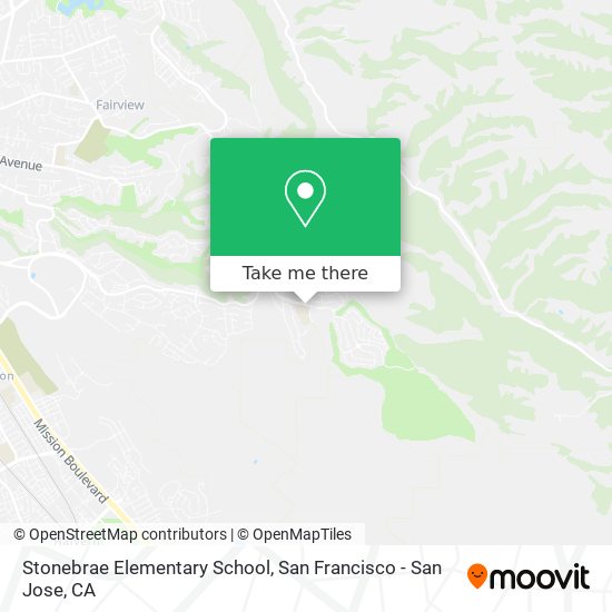 Mapa de Stonebrae Elementary School