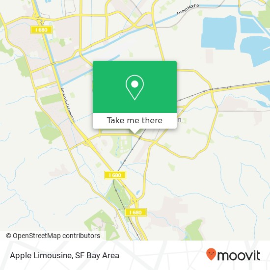 Mapa de Apple Limousine