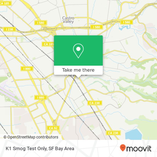 Mapa de K1 Smog Test Only