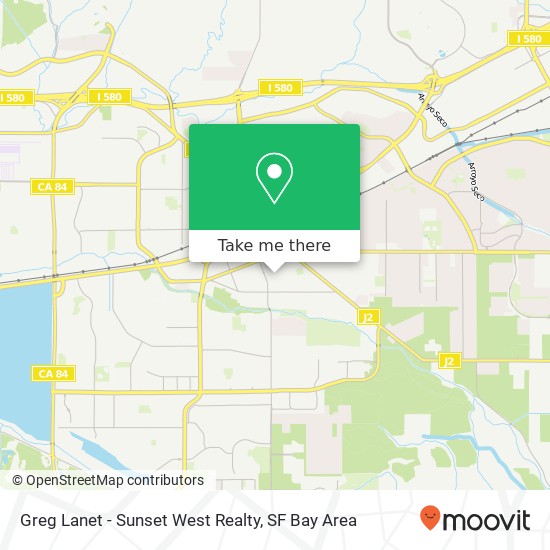 Mapa de Greg Lanet - Sunset West Realty