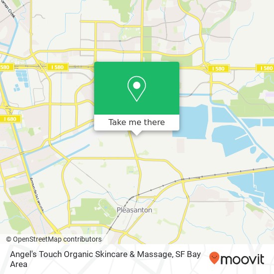 Mapa de Angel's Touch Organic Skincare & Massage