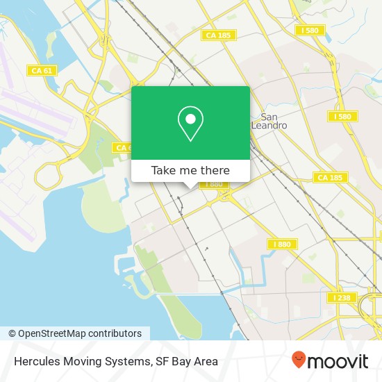 Mapa de Hercules Moving Systems