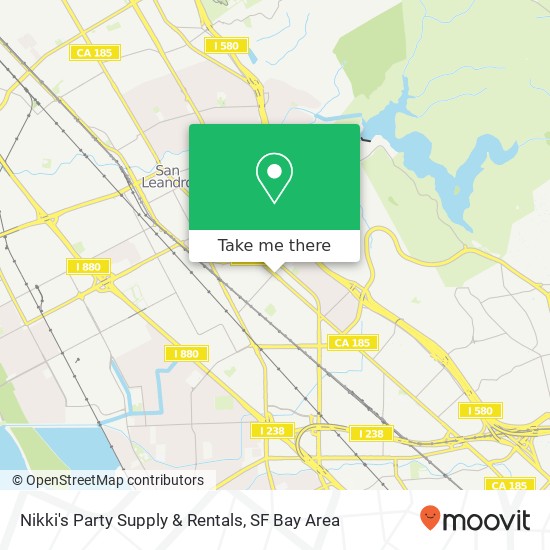 Nikki's Party Supply & Rentals map