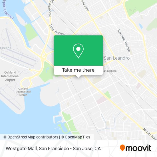 Mapa de Westgate Mall