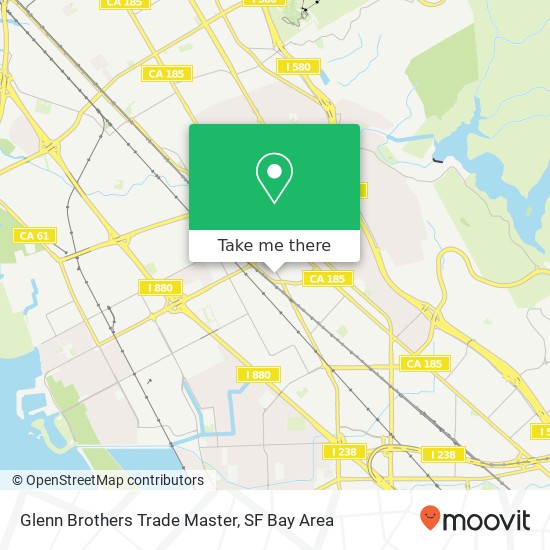 Mapa de Glenn Brothers Trade Master