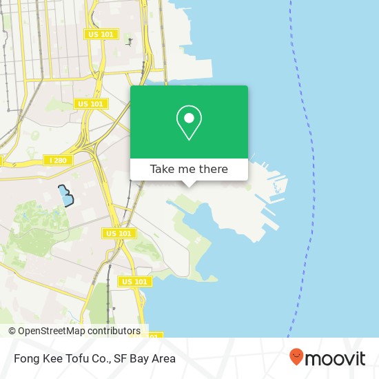 Fong Kee Tofu Co. map