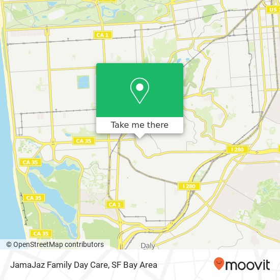 Mapa de JamaJaz Family Day Care