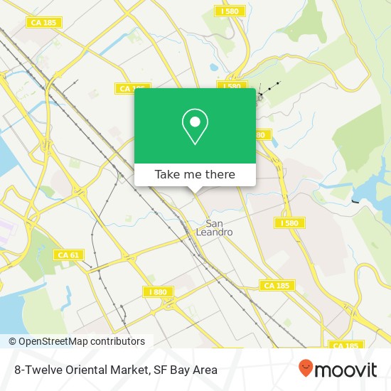 8-Twelve Oriental Market map