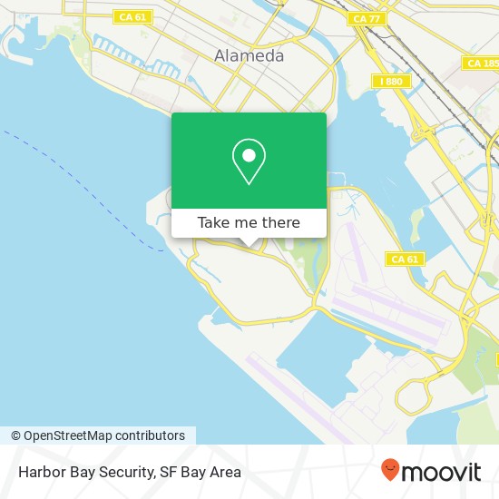 Mapa de Harbor Bay Security