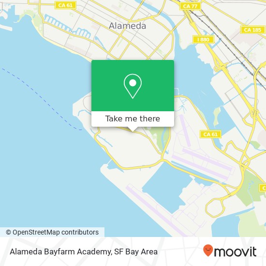 Alameda Bayfarm Academy map
