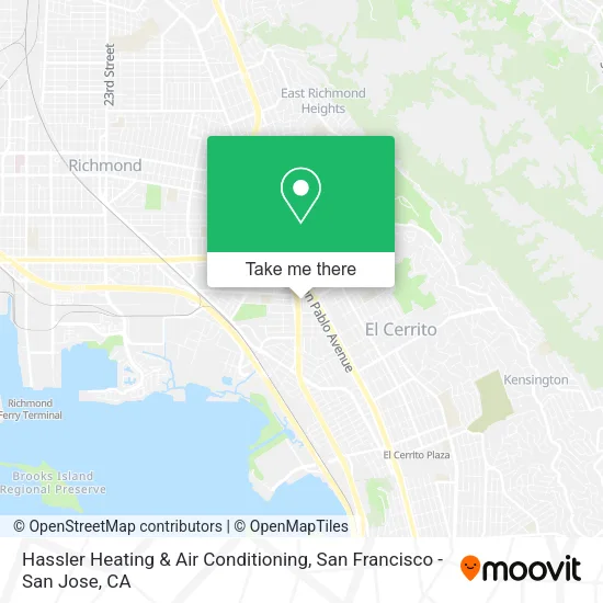 Mapa de Hassler Heating & Air Conditioning