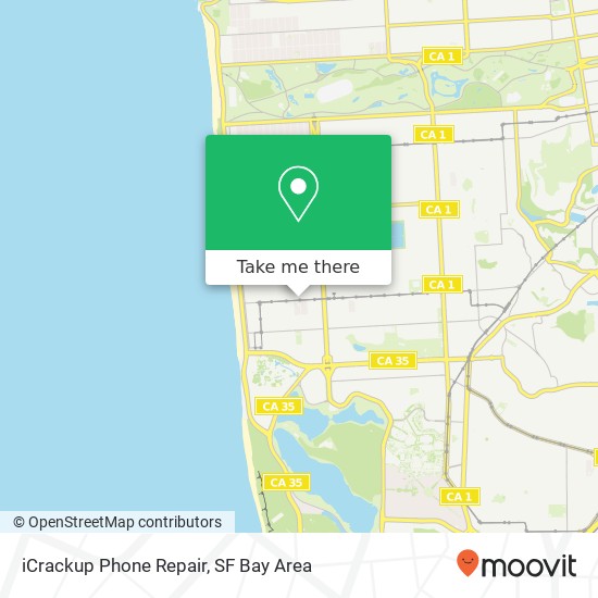 iCrackup Phone Repair map
