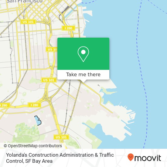 Yolanda's Construction Administration & Traffic Control map