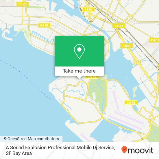 Mapa de A Sound Explosion Professional Mobile Dj Service