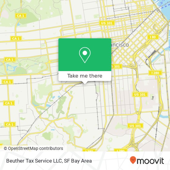 Beuther Tax Service LLC map