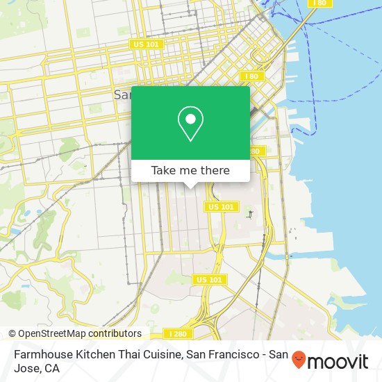 Farmhouse Kitchen Thai Cuisine map