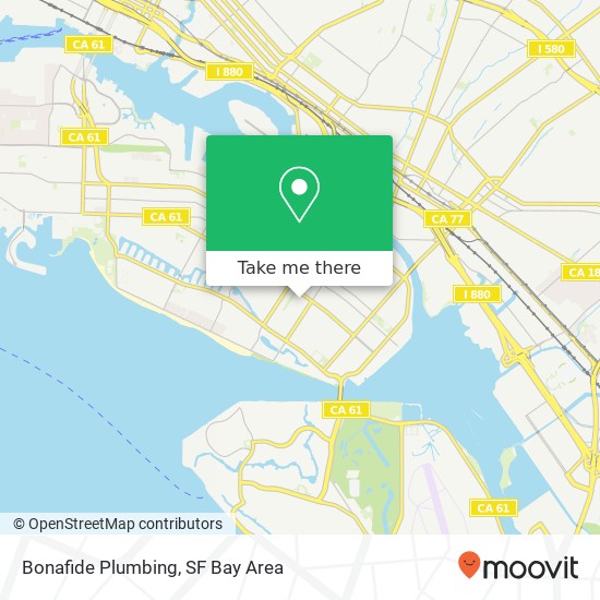 Bonafide Plumbing map