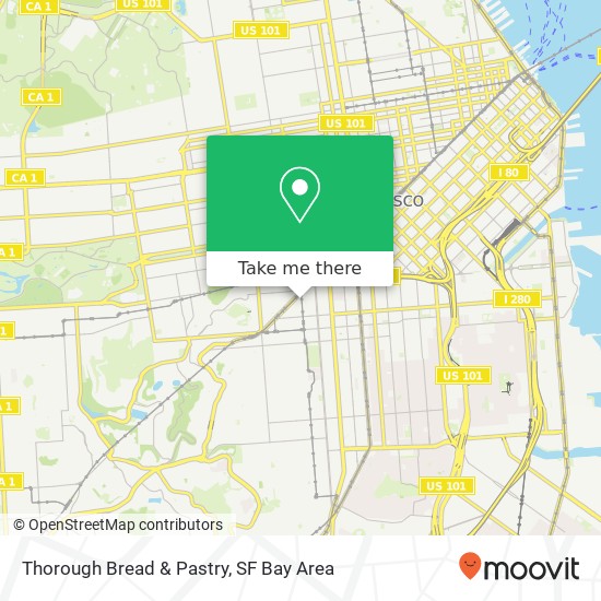 Mapa de Thorough Bread & Pastry