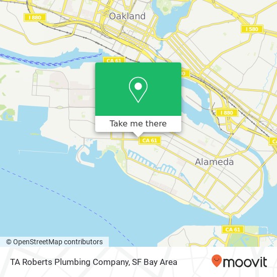 Mapa de TA Roberts Plumbing Company