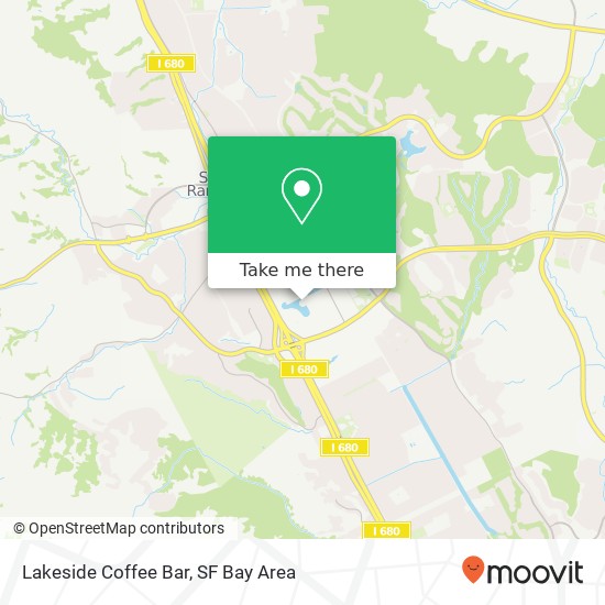 Lakeside Coffee Bar map