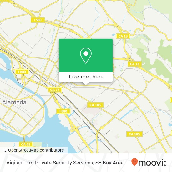Mapa de Vigilant Pro Private Security Services