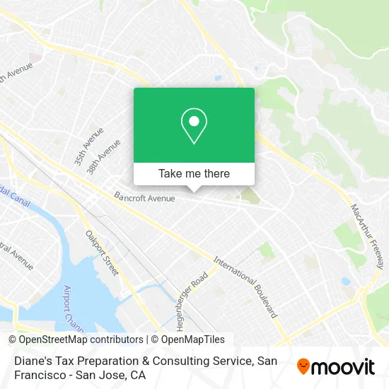 Diane's Tax Preparation & Consulting Service map