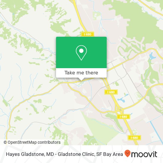 Mapa de Hayes  Gladstone, MD - Gladstone Clinic