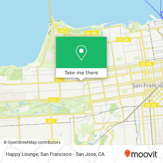 Mapa de Happy Lounge