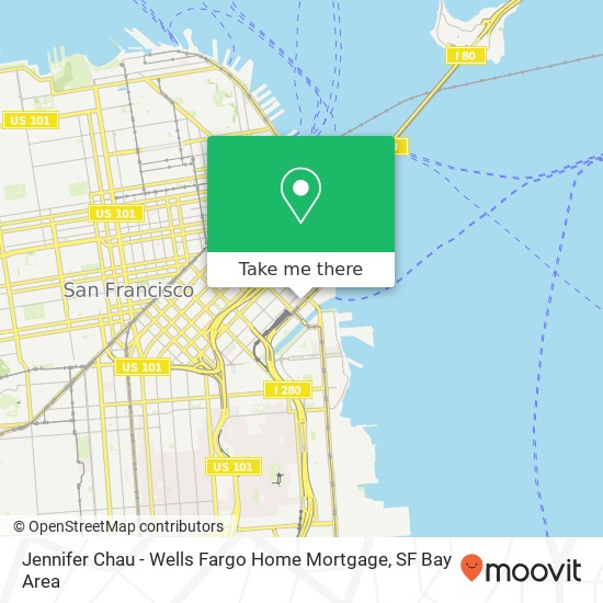 Jennifer Chau - Wells Fargo Home Mortgage map