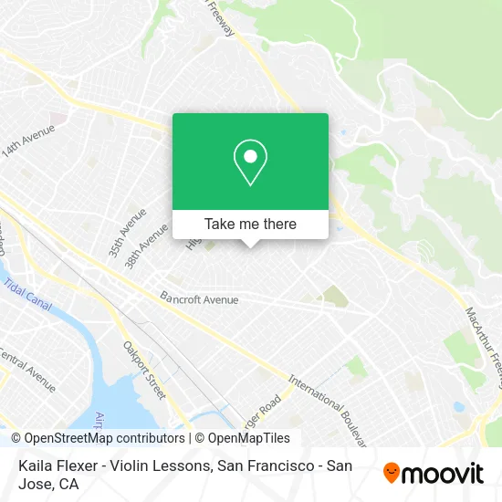 Kaila Flexer - Violin Lessons map