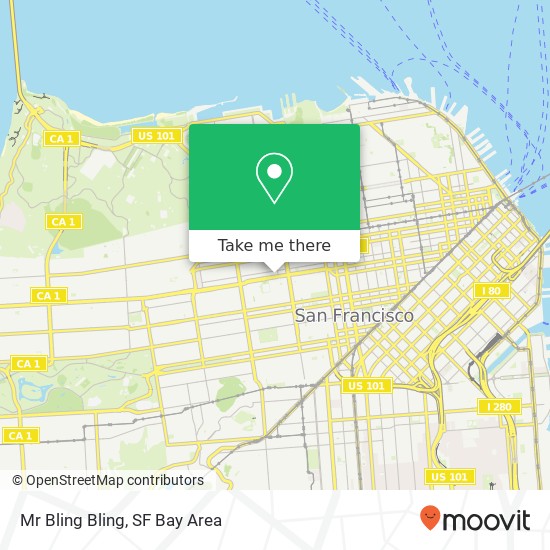 Mr Bling Bling map