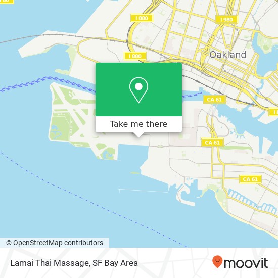 Lamai Thai Massage map