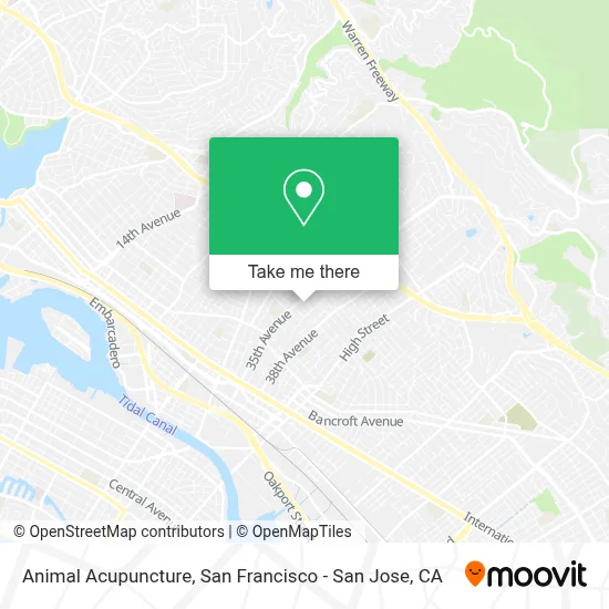 Animal Acupuncture map