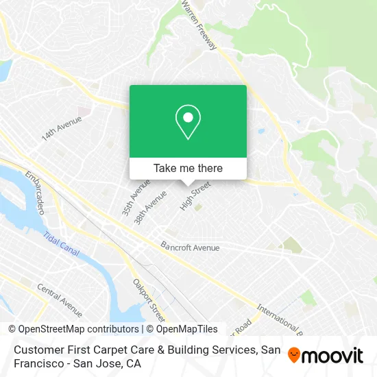 Customer First Carpet Care & Building Services map