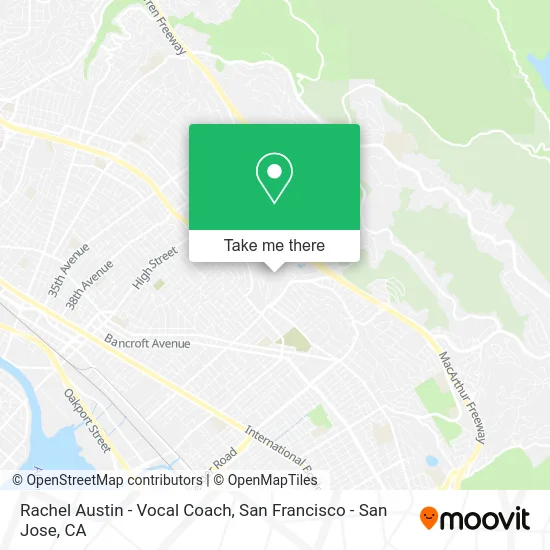 Rachel Austin - Vocal Coach map