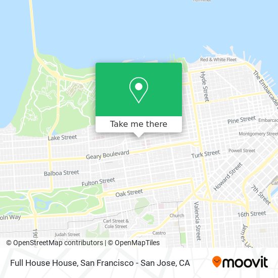 Full House House map