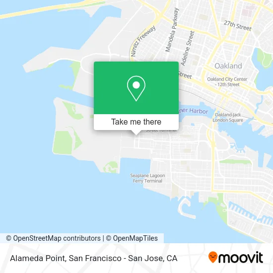 Alameda Point map